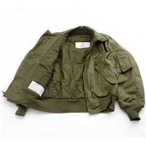 【メンズ】 アメリカ軍放出　-10度対応ノメックスジャケット オリーブ SMALL-SHORT