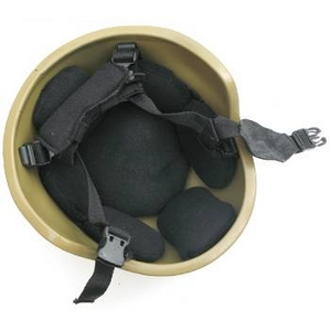 MICH2000 グラスファイバーヘルメット レプリカ ブラック 商品写真2