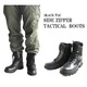 BLACK TAC（ブラックタック） タクティカルサイドジッパー付きブーツ FB4YN 8w（26.0cm） - 縮小画像1