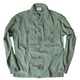 ファーティングシャツレプリカ 　OG-107オリーブ無地 15 1／2（L） - 縮小画像2