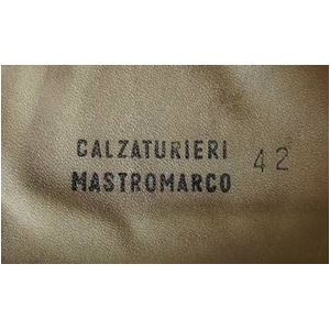イタリア軍放出 パラトルーパーレザーブーツブラウン中古 39(23cm)