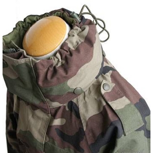 【フランス軍放出】ゴアテックスパーカー CCEカモフラージュ 中古 L