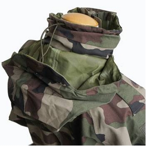 【フランス軍放出】ゴアテックスパーカー CCEカモフラージュ 中古 L