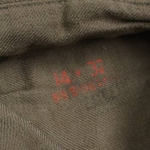 イタリア軍放出 40sウールシャツデットストック 《15》