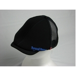 アメリカワークブラウンド「ラウンドハウス」機関士メッシュCAP　ブラック