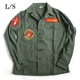 USタイプ OG-107 ファティーグシャツ カスタム MARINE　長袖　13　1/2（レディースフリー） - 縮小画像1