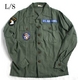 USタイプ OG-107 ファティーグシャツ カスタム AIR FORCE “A”　長袖 13　1/2（レディースフリー） - 縮小画像1