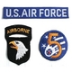 アメリカ軍 OG-107 ファティーグシャツ／半袖 【 15／Mサイズ 】 柄／AIR FORCE “B" 【 カスタム 】  - 縮小画像4