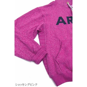 USタイプARMYスウェットパーカー　レプリカ  後染ショッピングピンク M