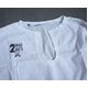 チェコ軍放出　70’Ｓパジャマシャツ　JS097NN　ホワイト　Ｍ相当　【デットストック】【未使用】 - 縮小画像3