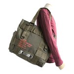 フライングボディパラシュートミリタリートートバック　BH066YN　　オリーブ