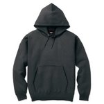 12.5ｏｚヘビーウェイト裏起毛プルパーカ　2220　チャコールグレー  XLサイズ