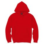 12.5ｏｚヘビーウェイト裏起毛プルパーカ　2220　レッド  XLサイズ