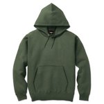 12.5ｏｚヘビーウェイト裏起毛プルパーカ　2220　カーキ 　XXXLサイズ