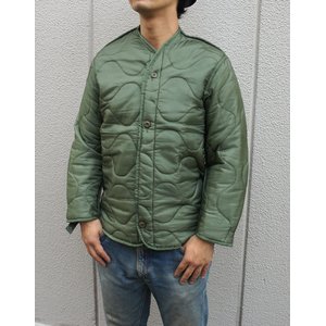 アメリが軍放出　U.S.Ｍ６５ジャケットライナー　JJ147NN　Ｍ（Ｌ相当）【デットストック】【未使用】