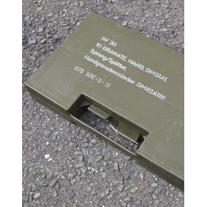 ドイツ軍放出 BWグレネードケース プラスチック B X103UN 【中古】  商品画像