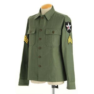 ジョンレノンModel　USタイプ OG-107 ファティーグシャツ 長袖 JS086YNJR 13　1／2サイズ(レディースフリー)　【レプリカ】
