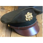 ＵＳタイプ　オフィサーキャップ　HC031YN　ブラウン　7　1/2（約60ｃｍ）【レプリカ】