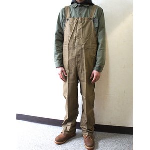 チェコ軍放出　ワーカーオーバーオール　PP094NN　ブラウン　L相当【デットストック】【未使用】
