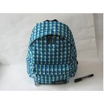 「nanoblock」ブランド デイバックバック NB001-921504  ブルーチェック
