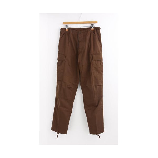 アメリカ軍 BDU カーゴパンツ /迷彩服パンツ XLサイズ YN521007 ブラウン レプリカ