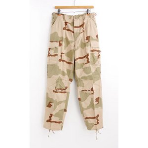 アメリカ軍 BDU カーゴパンツ ／迷彩服パンツ 【 Sサイズ 】 リップストップ YN521007 3カラーデザート 【 レプリカ 】  - 拡大画像