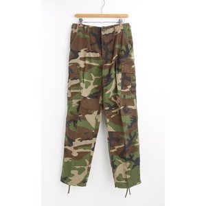 アメリカ軍 BDU カーゴパンツ ／迷彩服パンツ 【 Sサイズ 】 YN521007 ウットランド 【 レプリカ 】  - 拡大画像