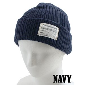 米海軍沿岸警備隊　ワッチキャップ　HC040YN　ネイビー　【レプリカ】