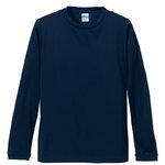 ＵＶカット・吸汗速乾・シルキータッチロングスリーブＴシャツ　CB5089　ネイビー　XXL