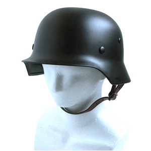 ドイツタイプ第2次世界大戦スチールヘルメット H M022NN 【 レプリカ 】  - 拡大画像