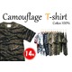 カモフラージュ Tシャツ（ 迷彩 Tシャツ） JT048YN ウッドランド Sサイズ - 縮小画像3