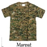 カモフラージュＴシャツ  JT048YN  ＭＡＲＰＡＴ　Sサイズ