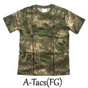 カモフラージュ Tシャツ（ 迷彩 Tシャツ） JT048YN A-TAC S（FG） Sサイズ - 拡大画像