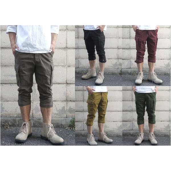 【商品名】 山岳猟兵用登山パンツ ドイツ連邦国軍 モルスキン七分丈後染め P S036YD エンジ Gr1 【 レプリカ 】 【ジャンル・特徴】 アウトドア 軍服 トレッキング ミリタリー ミリタリー