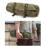 スウェーデン軍放出　 ツールバッグ キャンバス　BH069UN　カーキ　【中古】