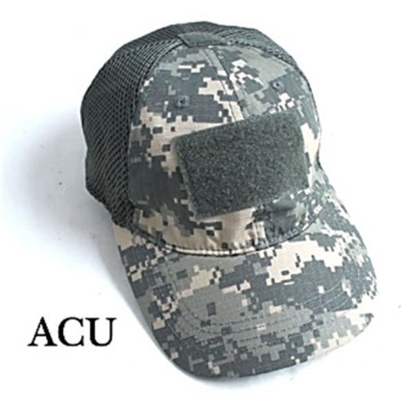 吸汗速乾 米軍 タイプタクティカル最新鋭 カモメッシュキャップ( 迷彩帽子) HC044YN ACU(UCP) レプリカ