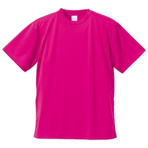 UVカット吸汗速乾ドライ Tシャツ CB5900 トロピカルピンク 150cm 【 5枚セット 】  - 拡大画像