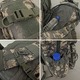 水に強い防水加工 布使用 米軍 ワンショルダーバッグ B S139YN ブラック 【 レプリカ 】  - 縮小画像4