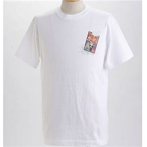 むかしむかし×マカロニほうれん荘 Tシャツ S-2667 【マカロニ列島】 M ホワイト