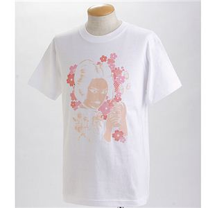 むかしむかし×マカロニほうれん荘 Tシャツ S-2668 【御用ほうれん荘】 S ホワイト