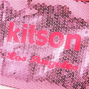 KITSON（キットソン） スパンコール ミニ トートバッグ 3553 ピンク/ピンク