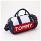 TOMMY HILFIGER（トミーヒルフィガー） ミニダッフルバッグ Mini Duffle I 467・Navy×Red