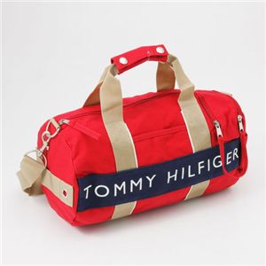 TOMMY HILFIGER(トミーヒルフィガ―) ミニ　ボストン Red/Navy