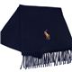 POLO　Ralph　Lauren（ポロ　ラルフローレン）　カラーポニーマフラー　COLD　WEATHER　433　NAVY