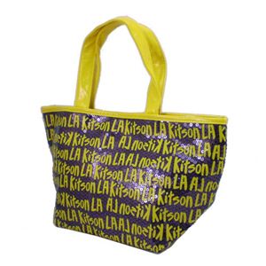 Kitson（キットソン） ミニトートバッグ 3704 パープル・イエロー