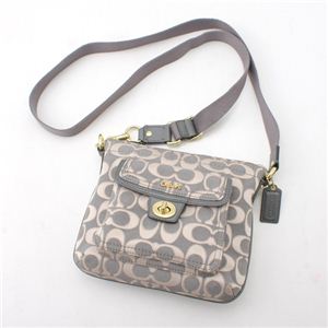 COACH（コーチ） カラーシグネチャー ショルダーバッグ 【B】Slate