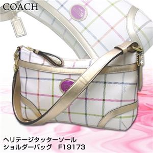 COACH（コーチ） ヘリテージタッターソール ショルダーバッグ F19173