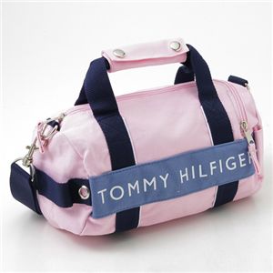TOMMY HILFIGER（トミーヒルフィガー） マイクロミニダッフルバッグ MICRO MINI DUFFLE L200150-661・Pink×Slate Blue