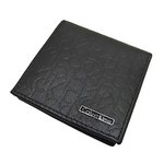 Calvin Klein(カルバンクライン)74288 BK コインケース ブラック ロゴ型押しレザー