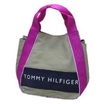 TOMMY HILFIGER(トミーヒルフィガー)ミニショッパー6915124-617カーキ×ネイビー